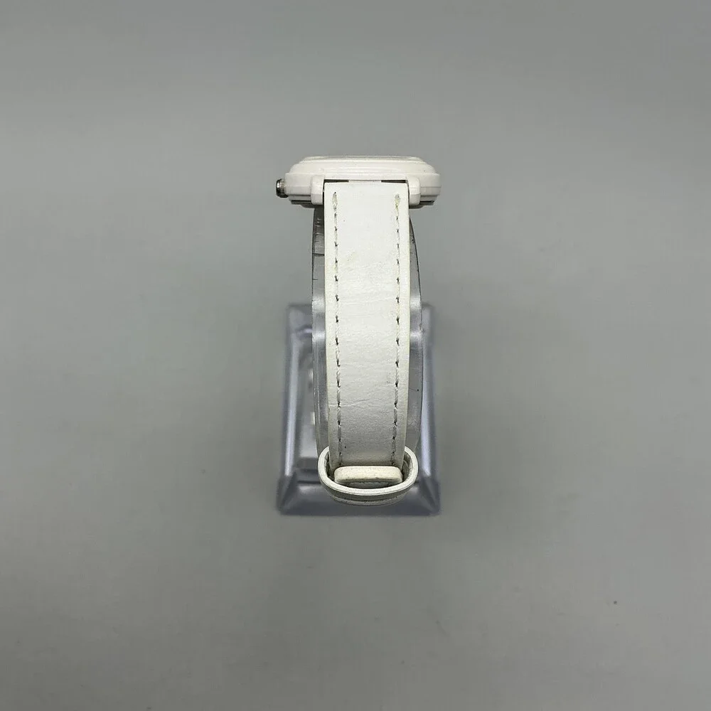 Casio 1330 LQ-139 Womens Watch 25mm White Dial White Leather New Battery